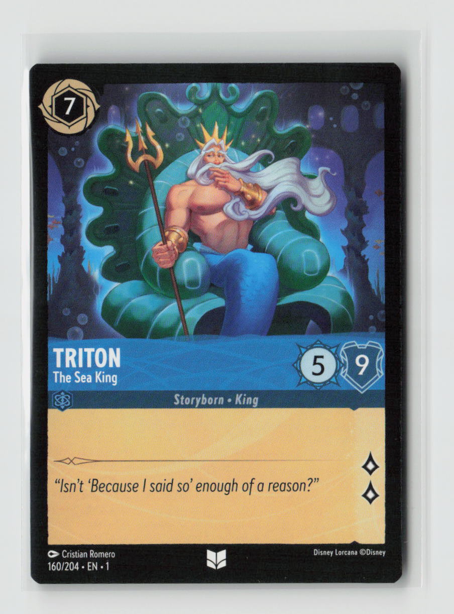 Triton - The Sea King Uncommon The First Chapter 160/204 NM