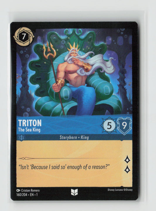 Triton - The Sea King Uncommon The First Chapter 160/204 NM