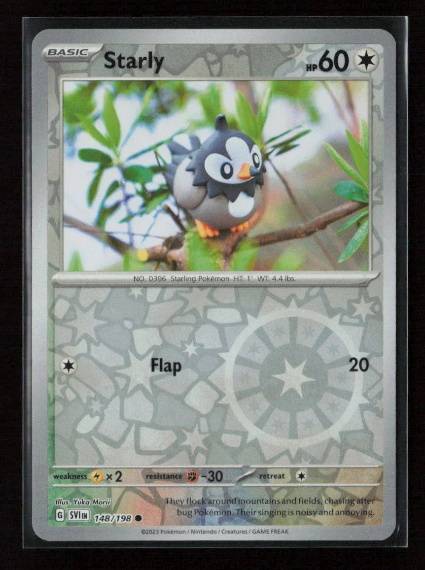 Starly - Common SV01: Scarlet & Violet Base Set 148/198 NM - Kang's Collectibles