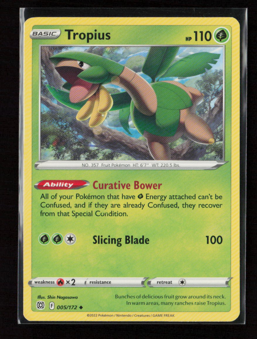 Tropius Uncommon SWSH09: Brilliant Stars 005/172 LP