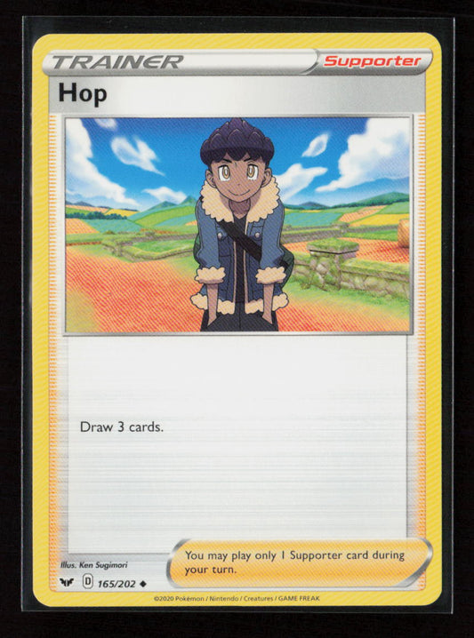 Hop Uncommon SWSH01: Sword & Shield Base Set 165/202 LP