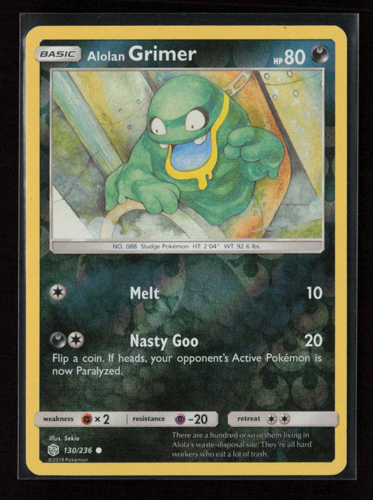 Alolan Grimer Common SM - Cosmic Eclipse 130/236 NM