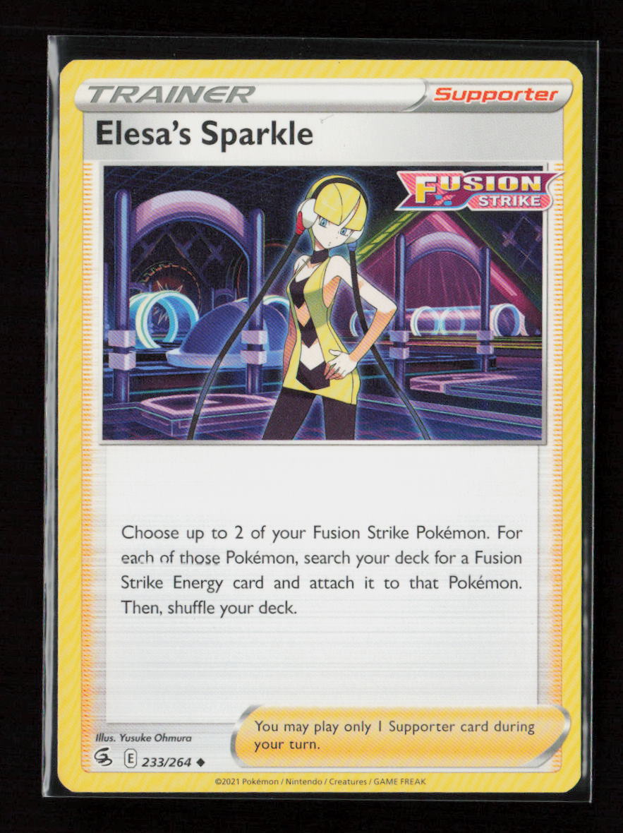 Elesa's Sparkle Uncommon SWSH08: Fusion Strike 233/264 LP