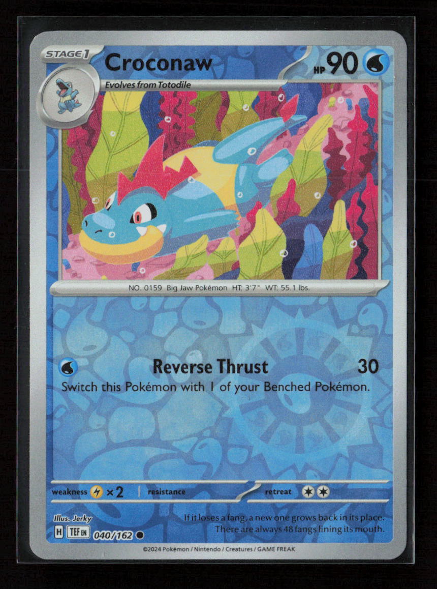 Croconaw Common SV05: Temporal Forces 040/162 NM