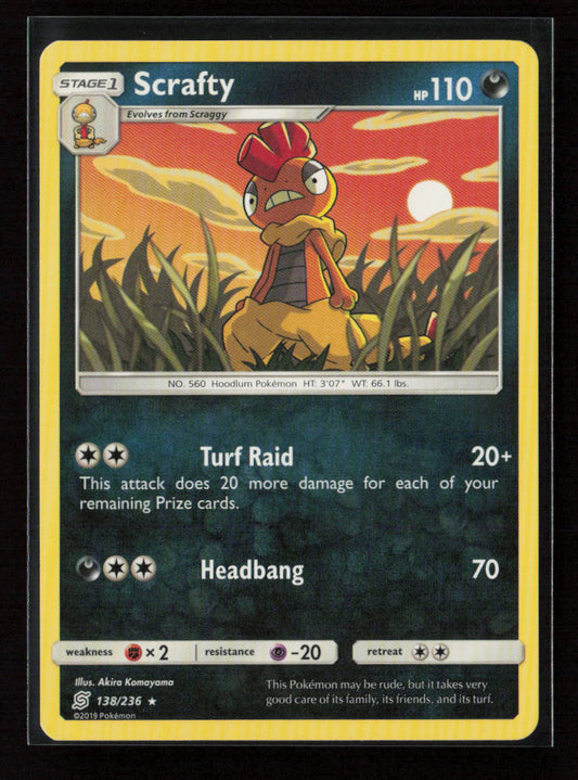 Scrafty Rare SM - Unified Minds 138/236 LP