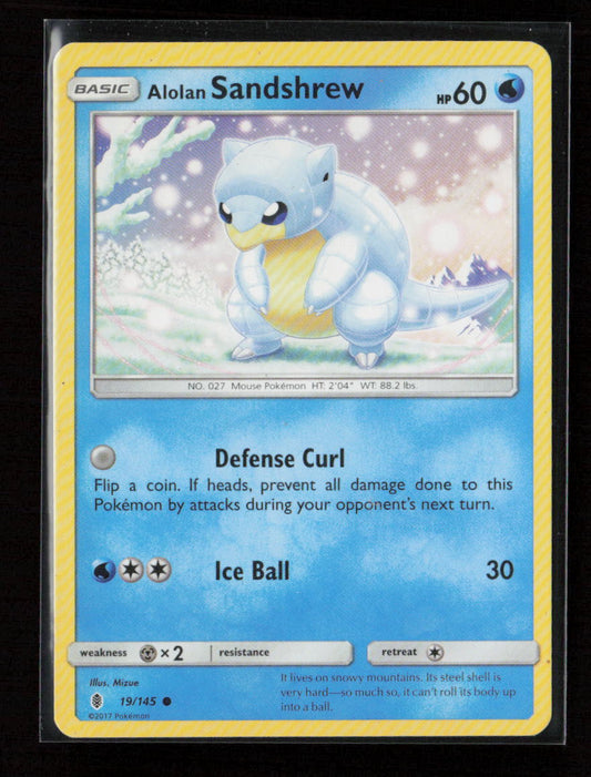 Alolan Sandshrew Common SM - Guardians Rising 19/145 LP