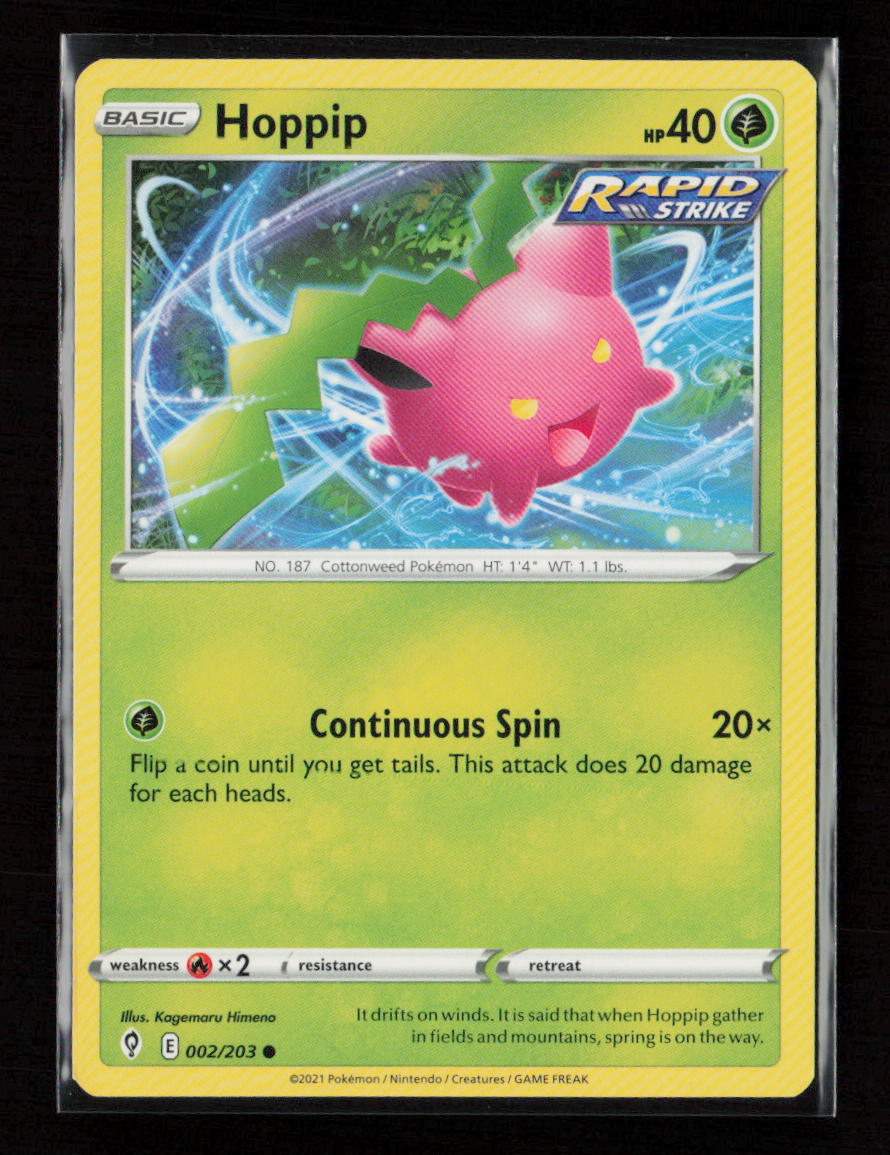Hoppip Common SWSH07: Evolving Skies 002/203 LP