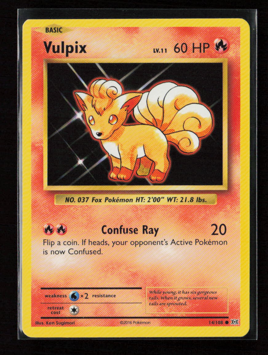 Vulpix Common XY - Evolutions 14/108 LP