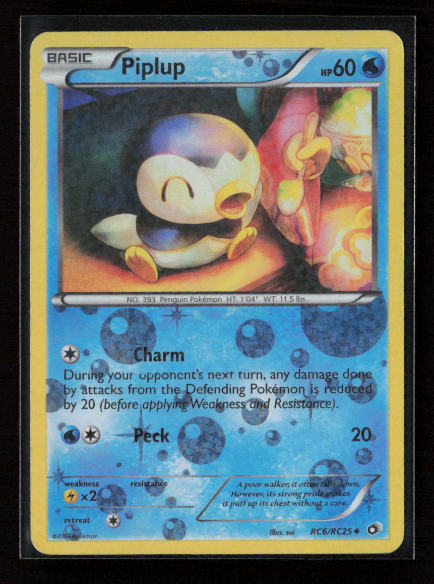 Piplup Uncommon Legendary Treasures: Radiant Collection RC6/RC25 LP