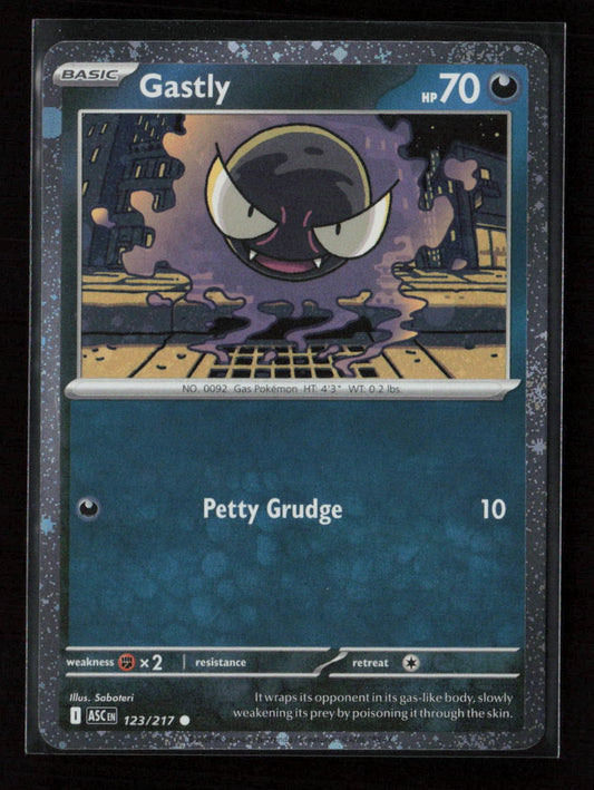 Gastly - (Cosmos Holo) Common Miscellaneous Cards & Products 123/217 NM