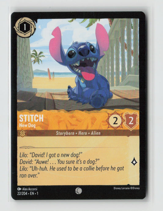 Stitch - New Dog Common The First Chapter 22/204 NM