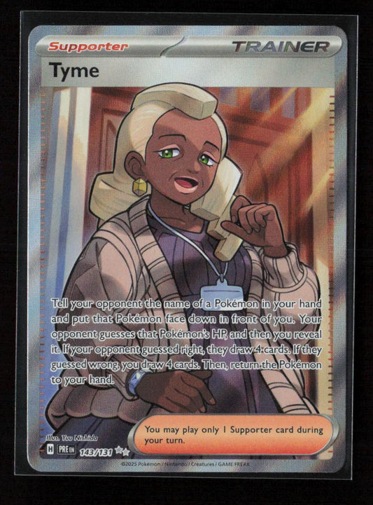 Tyme Ultra Rare SV: Prismatic Evolutions 143/131 NM - Kang's Collectibles