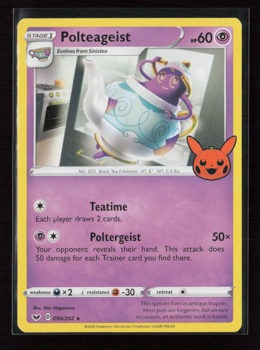 Polteageist Rare Trick or Trade BOOster Bundle 2023 090/202 LP