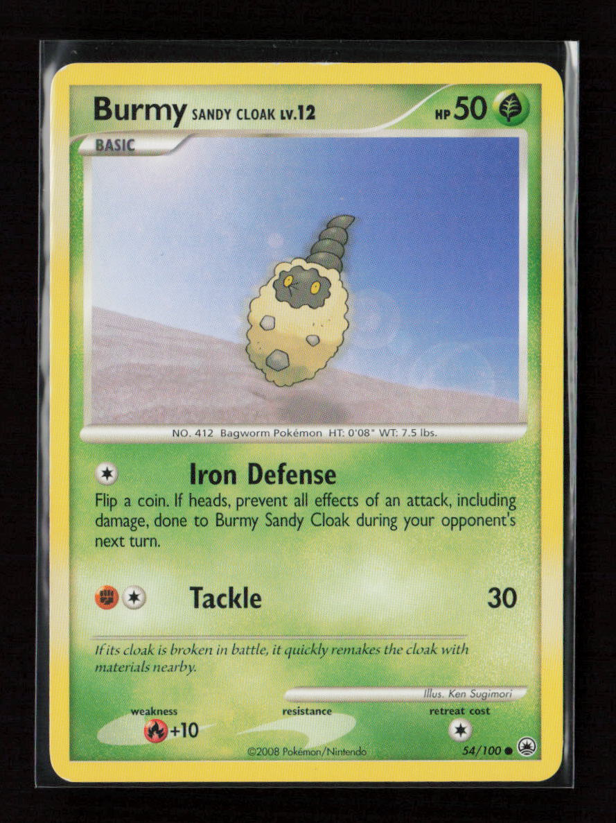 Burmy Sandy Cloak Common Majestic Dawn 54/100 LP
