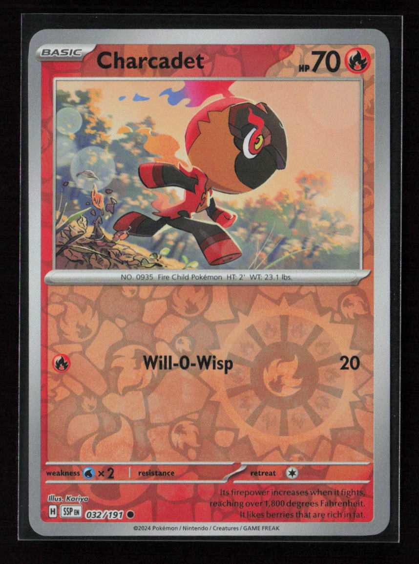 Charcadet - Common SV08: Surging Sparks 032/191 NM