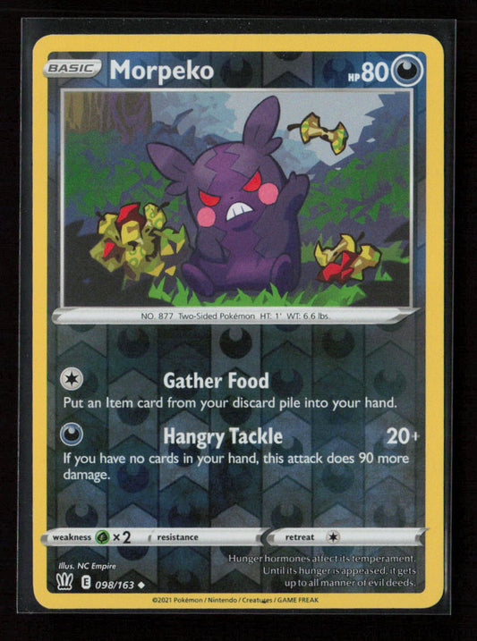 Morpeko Uncommon SWSH05: Battle Styles 098/163 LP