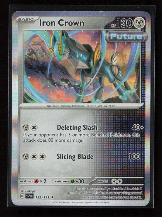 Iron Crown Rare SV08: Surging Sparks 132/191 NM - Kang's Collectibles