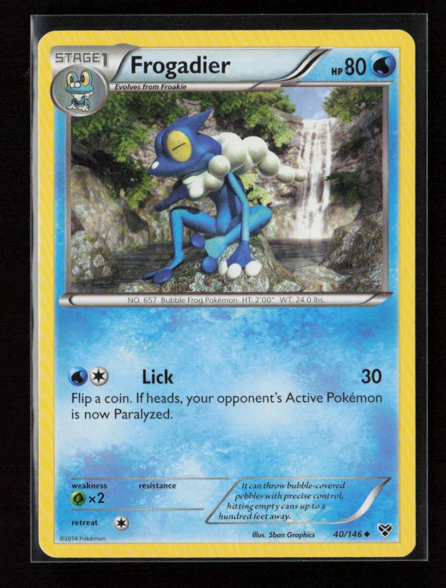 Frogadier Uncommon XY Base Set 40/146 NM - Kang's Collectibles