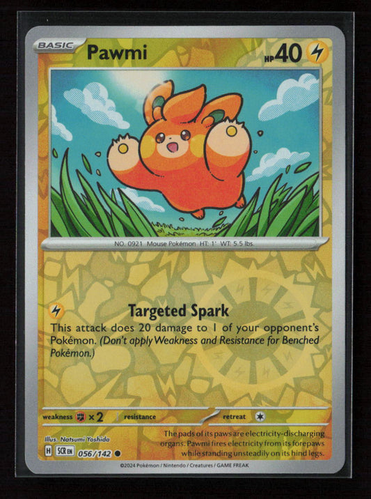 Pawmi Common SV07: Stellar Crown 056/142 NM