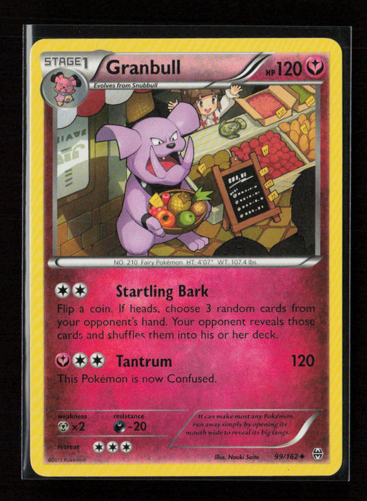 Granbull Uncommon XY - BREAKthrough 99/162 LP