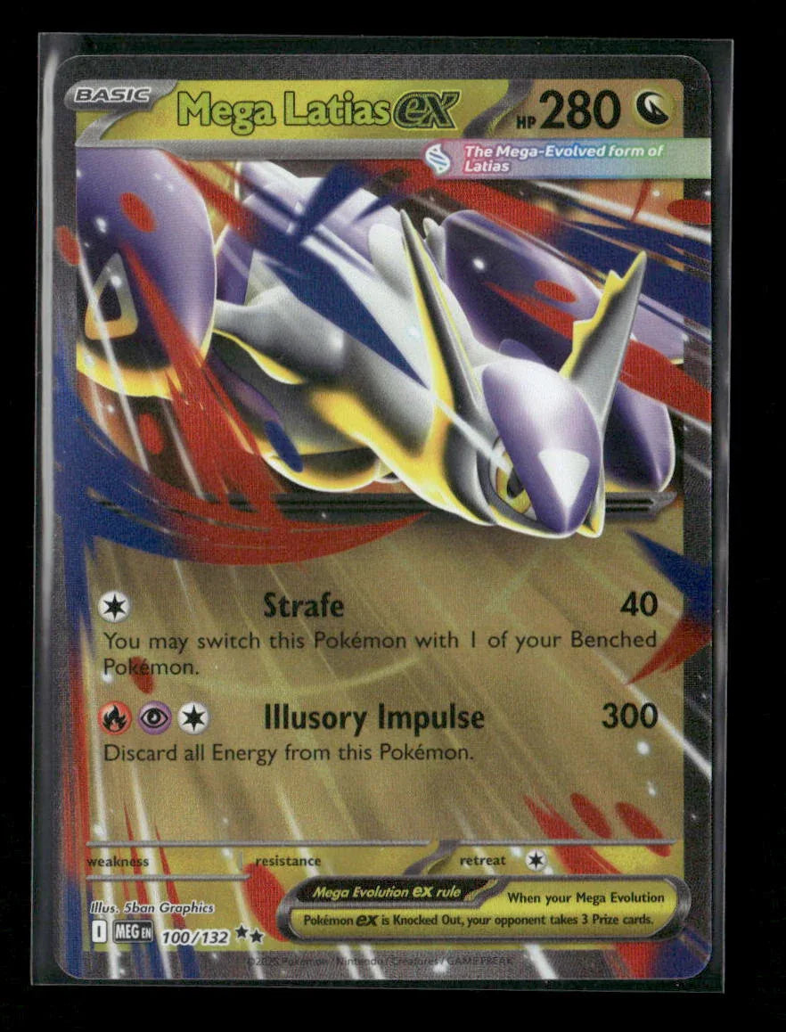 Mega Latias ex - Double Rare ME01: Mega Evolution 100/132 NM - Kang's Collectibles