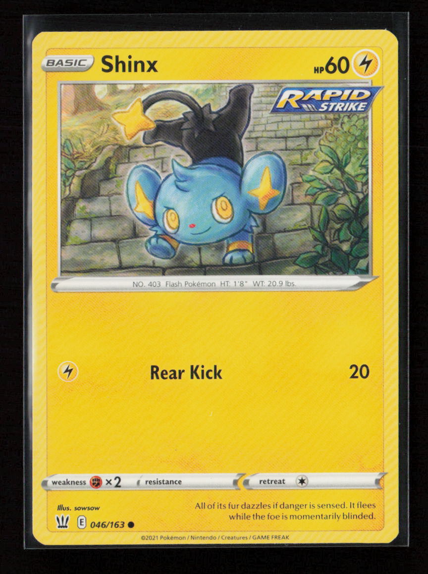 Shinx Common SWSH05: Battle Styles 046/163 LP