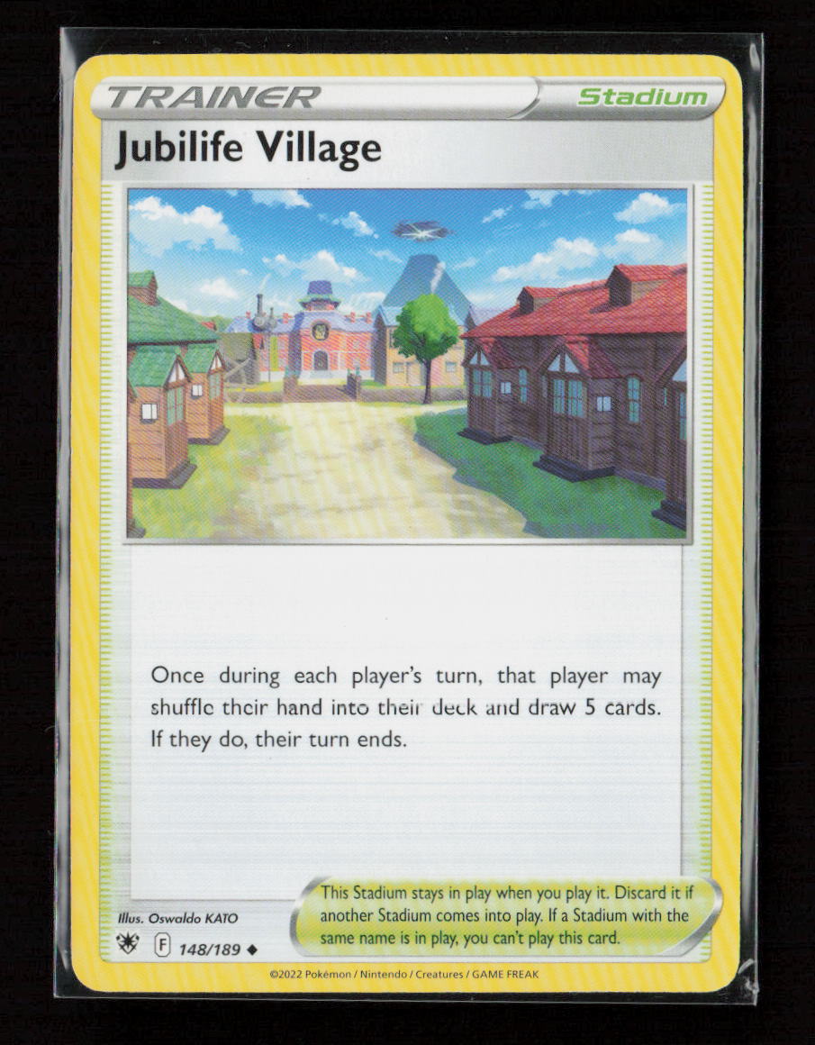 Jubilife Village Uncommon SWSH10: Astral Radiance 148/189 LP