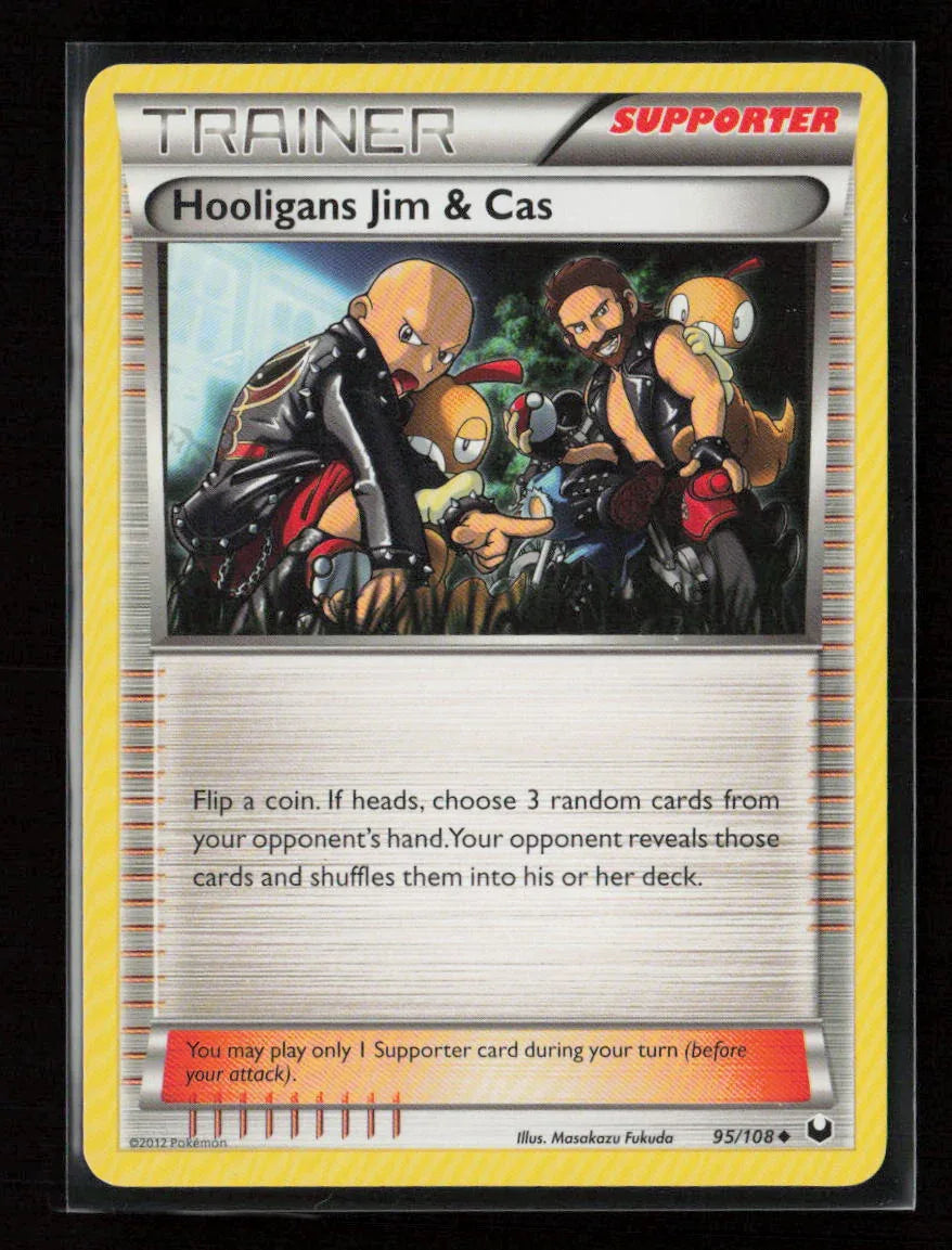 Hooligans Jim & Cas Uncommon Dark Explorers 95/108 LP - Kang's Collectibles