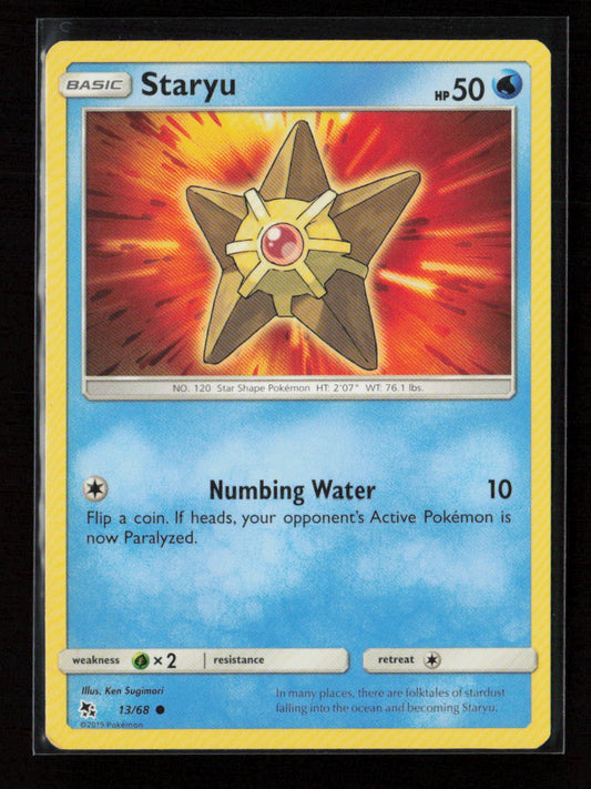 Staryu Common Hidden Fates 13/68 LP