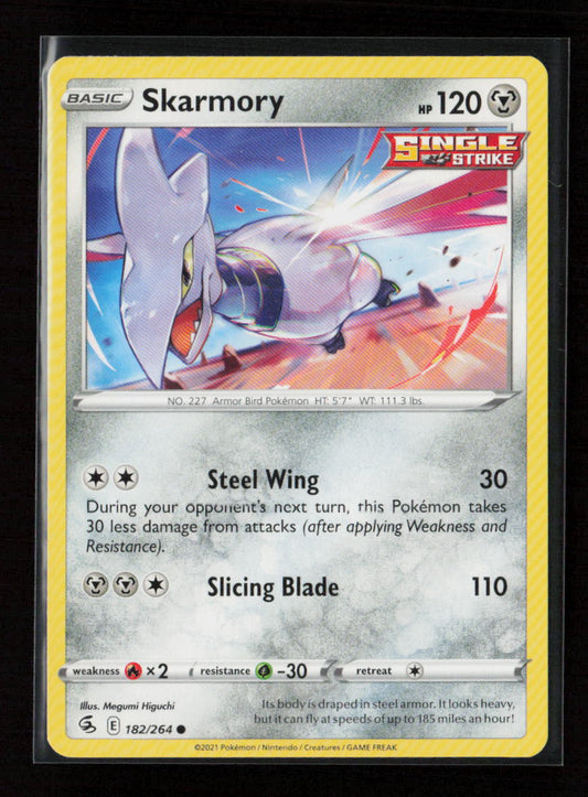 Skarmory Common SWSH08: Fusion Strike 182/264 LP