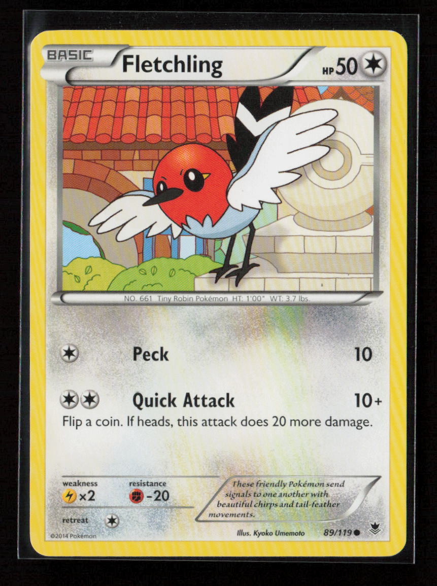 Fletchling Common XY - Phantom Forces 89/119 LP
