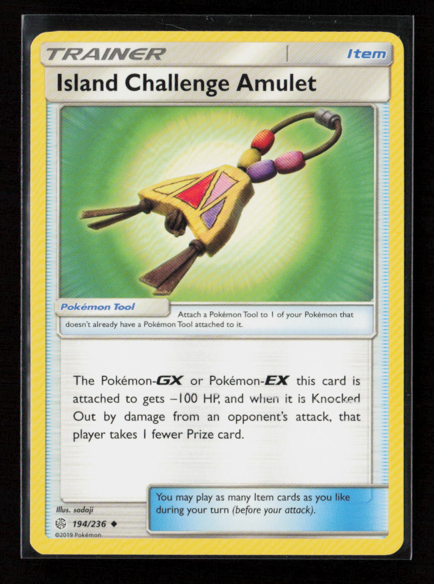 Island Challenge Amulet Uncommon SM - Cosmic Eclipse 194/236 LP