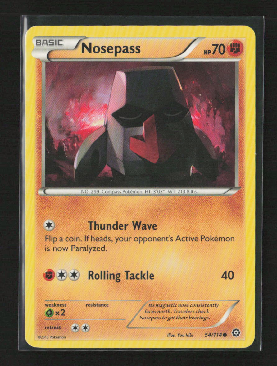 Nosepass Common XY - Steam Siege 54/114 LP
