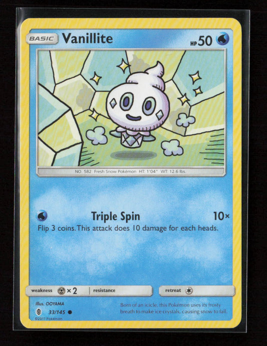 Vanillite Common SM - Guardians Rising 33/145 LP
