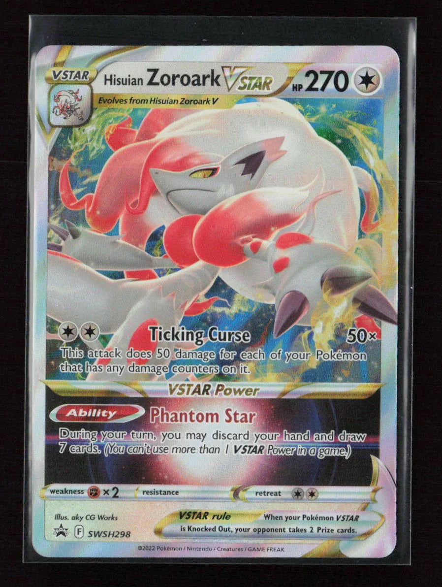 Hisuian Zoroark VSTAR - Promo Jumbo Cards SWSH298 NM