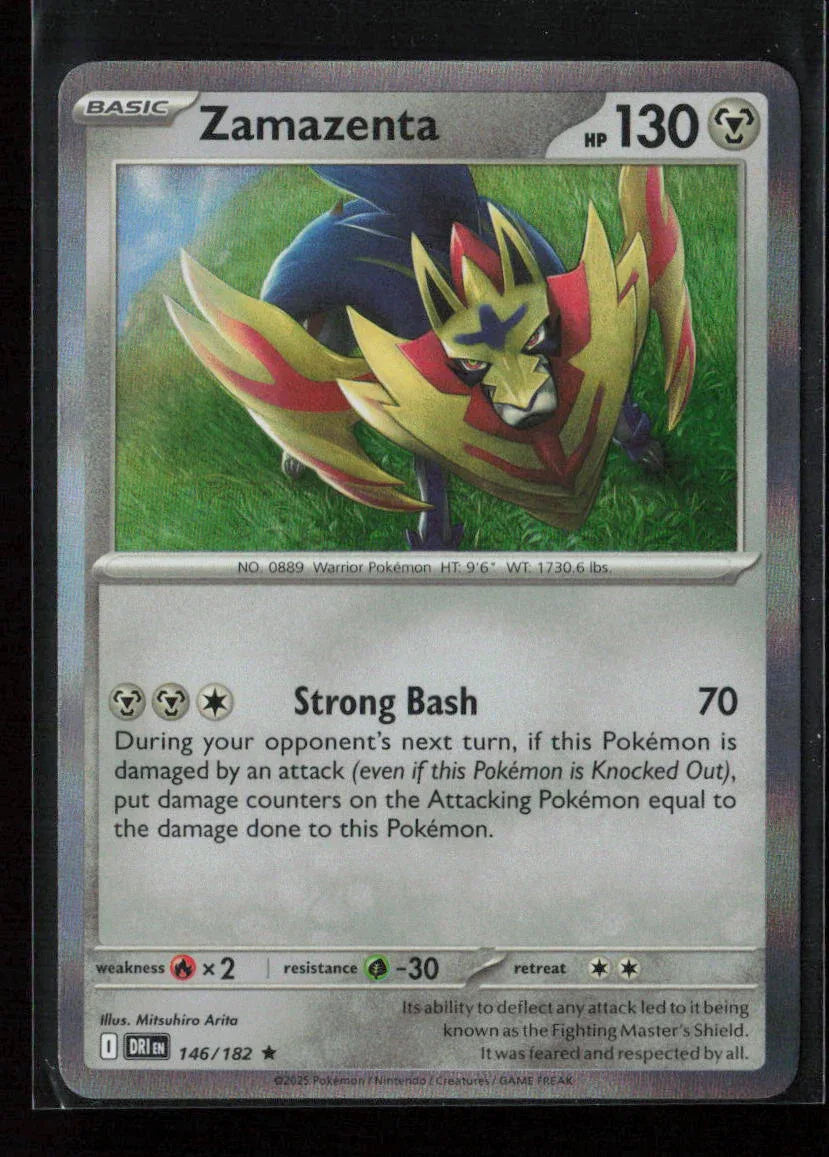 Zamazenta - Rare SV10: Destined Rivals 146/182 NM - Kang's Collectibles
