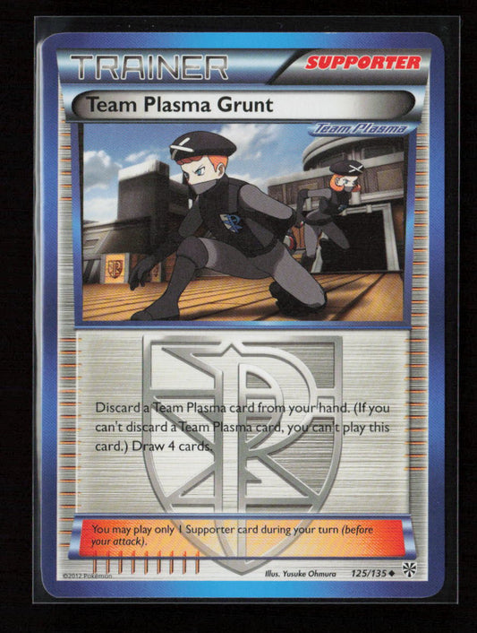 Team Plasma Grunt (Team Plasma) Uncommon Plasma Storm 125/135 NM