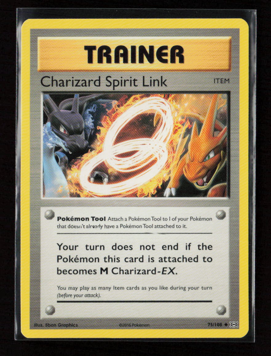 Charizard Spirit Link Uncommon XY - Evolutions 75/108 LP