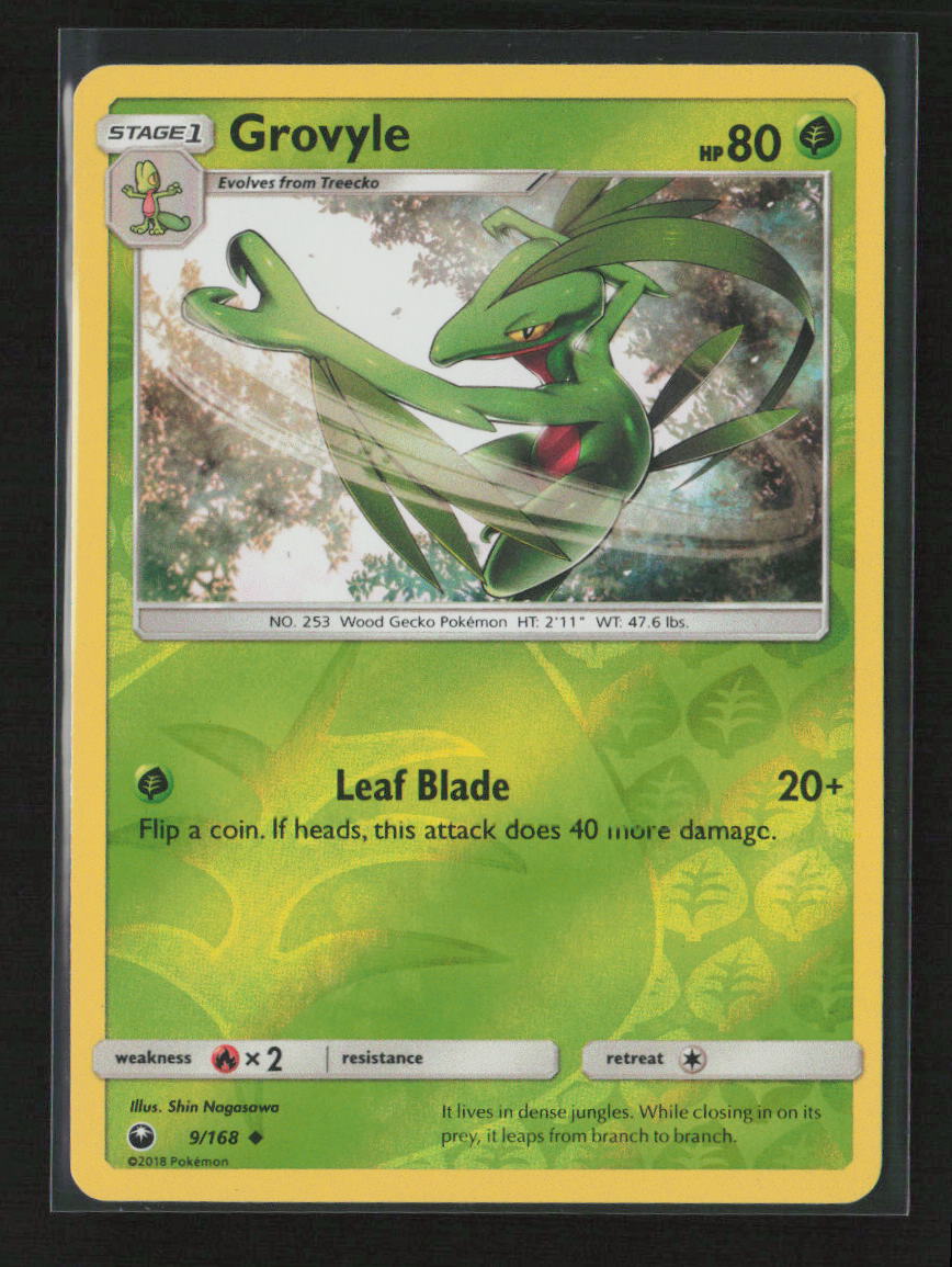 Grovyle Uncommon SM - Celestial Storm 9/168 NM