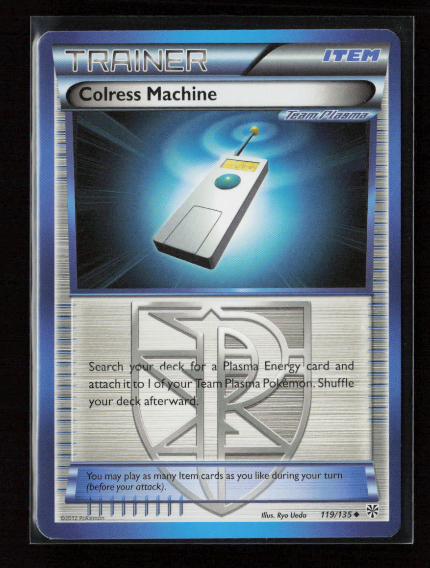 Colress Machine (Team Plasma) Uncommon Plasma Storm 119/135 NM