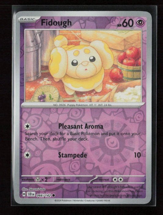 Fidough Common SV07: Stellar Crown 066/142 NM - Kang's Collectibles