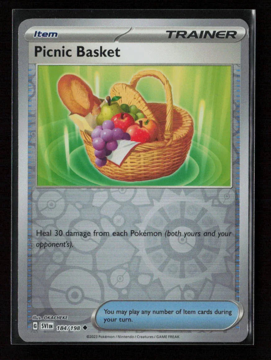 Picnic Basket Uncommon SV01: Scarlet & Violet Base Set 184/198 NM - Kang's Collectibles