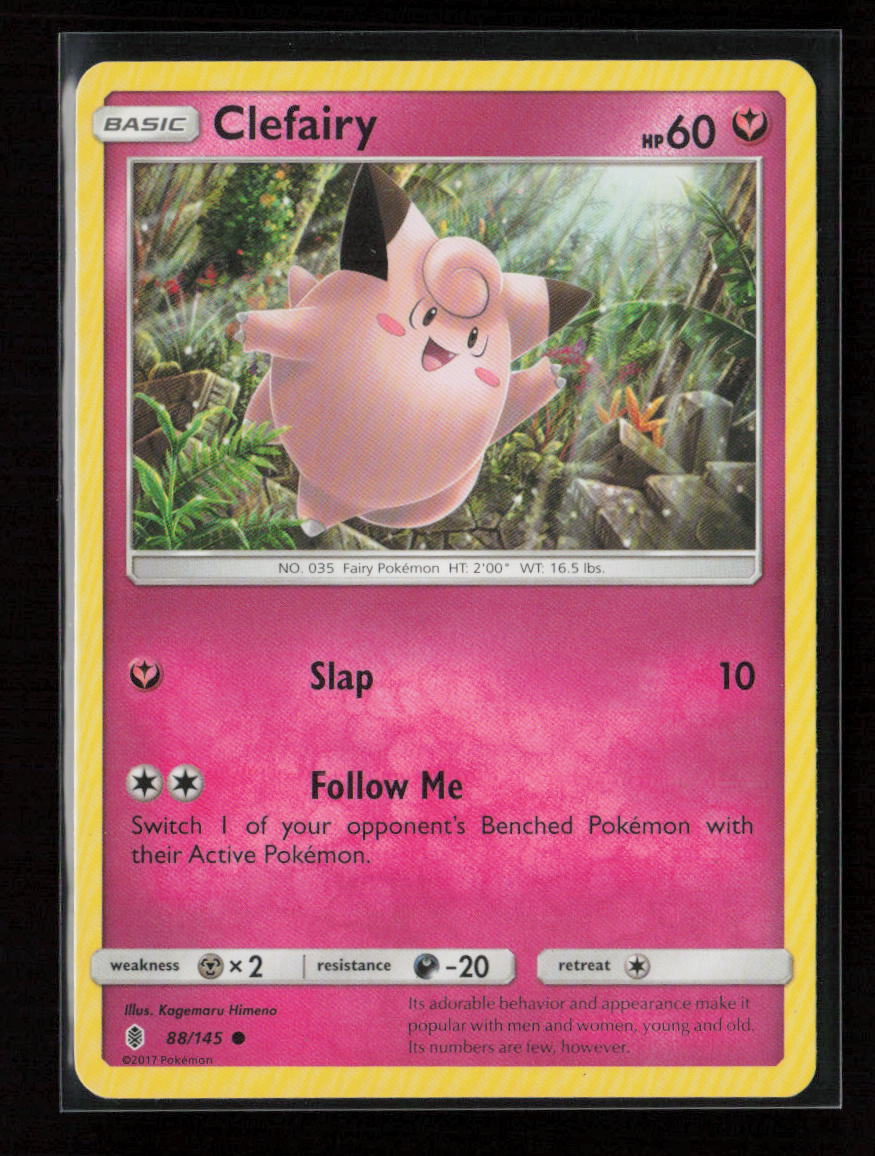 Clefairy Common SM - Guardians Rising 88/145 LP