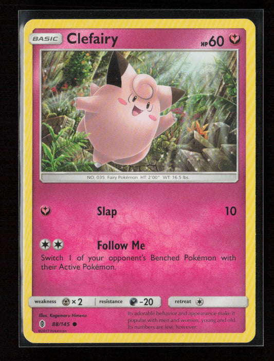 Clefairy Common SM - Guardians Rising 88/145 LP