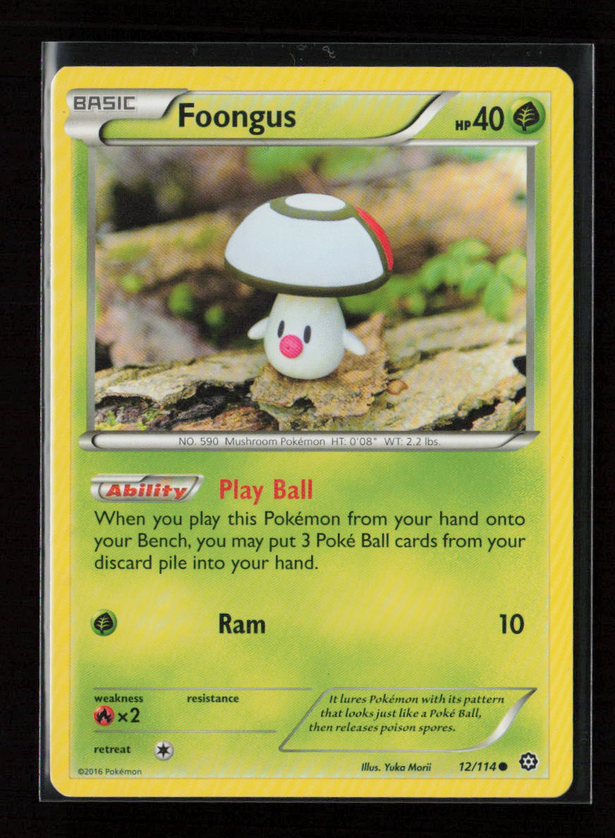 Foongus Common XY - Steam Siege 12/114 LP