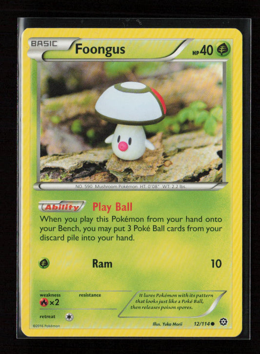 Foongus Common XY - Steam Siege 12/114 LP