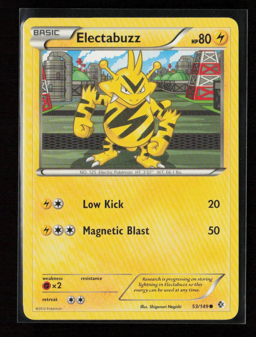 Electabuzz Common Boundaries Crossed 53/149 NM - Kang's Collectibles