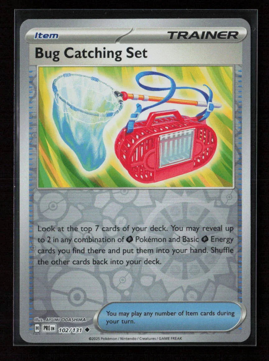 Bug Catching Set Uncommon SV: Prismatic Evolutions 102/131 NM - Kang's Collectibles