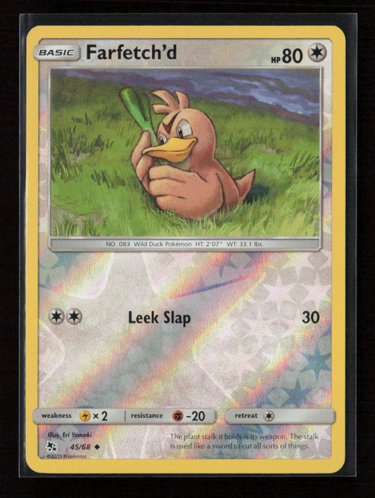 Farfetch'd Uncommon Hidden Fates 45/68 NM
