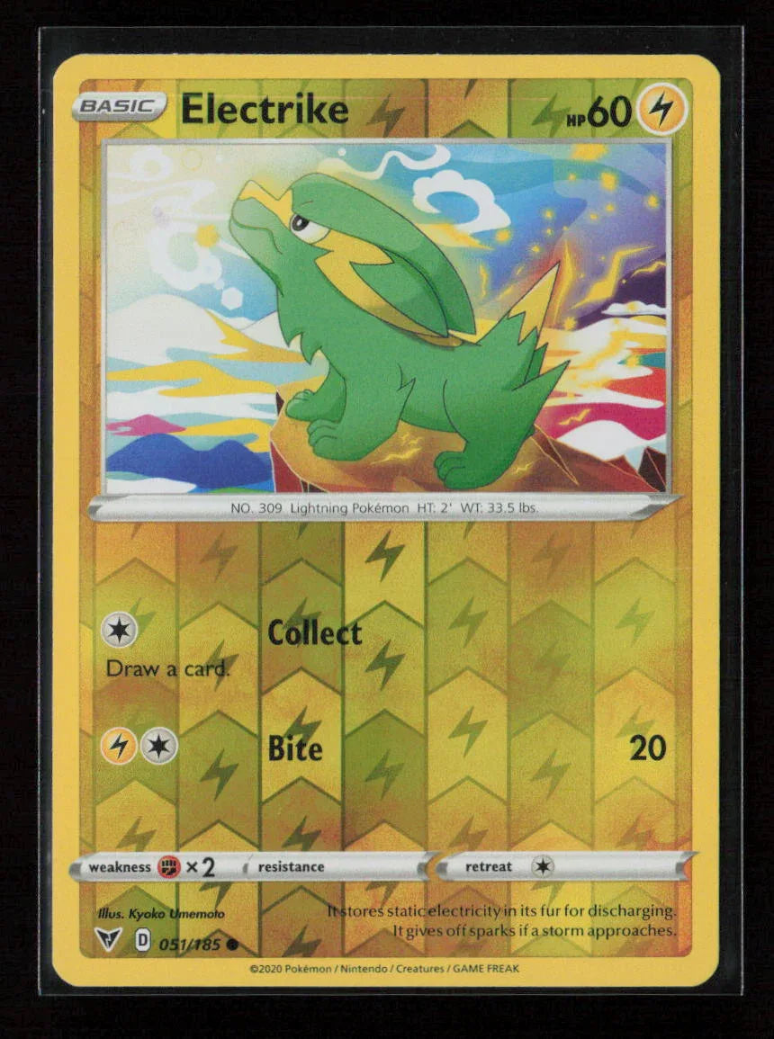 Electrike Common SWSH04: Vivid Voltage 051/185 NM - Kang's Collectibles